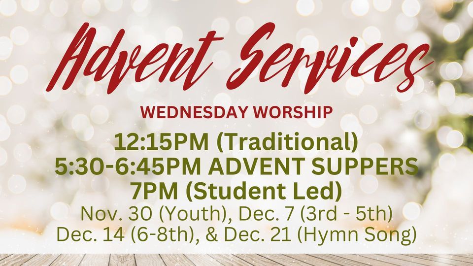 Mid-week Advent Services | St. Peter Lutheran Church & School ...