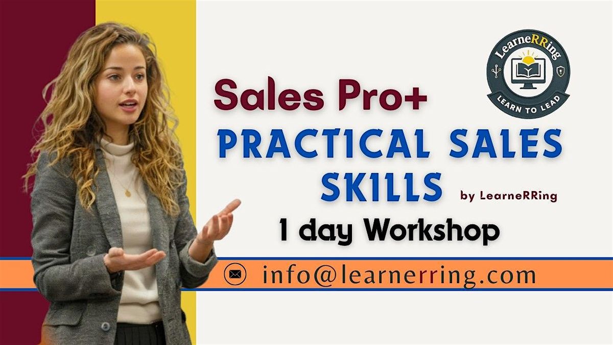 Practical Sales Skills 1 Day Workshop | Sydney, NSW