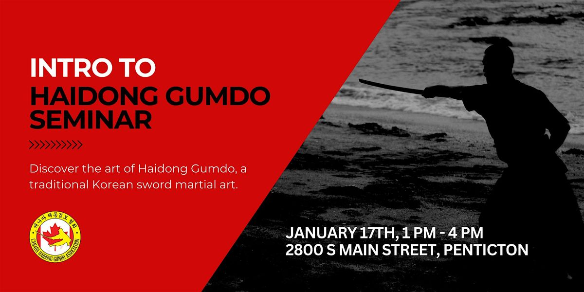 Intro to Haidong Gumdo Seminar