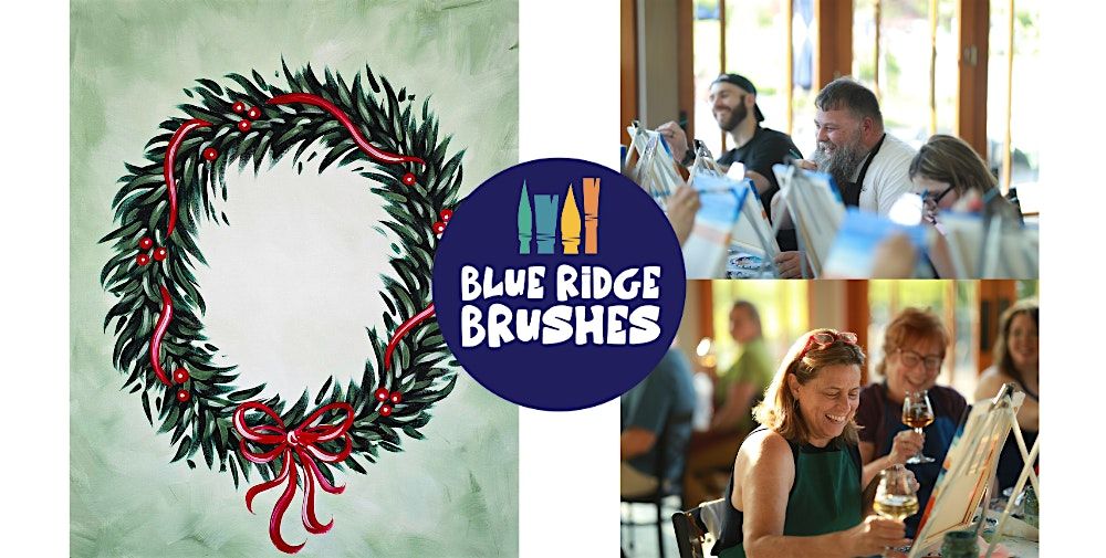 Paint + Sip: "Festive Wreath" at Mount Ida Reserve