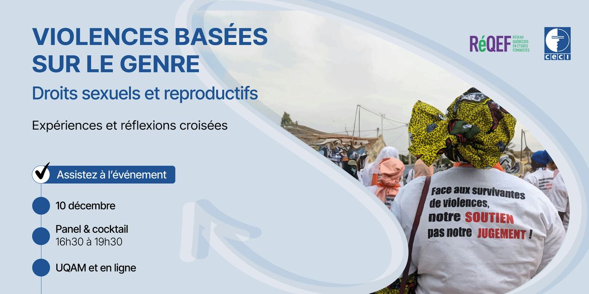 Violences bas\u00e9es sur le genre et droits sexuels et reproductifs