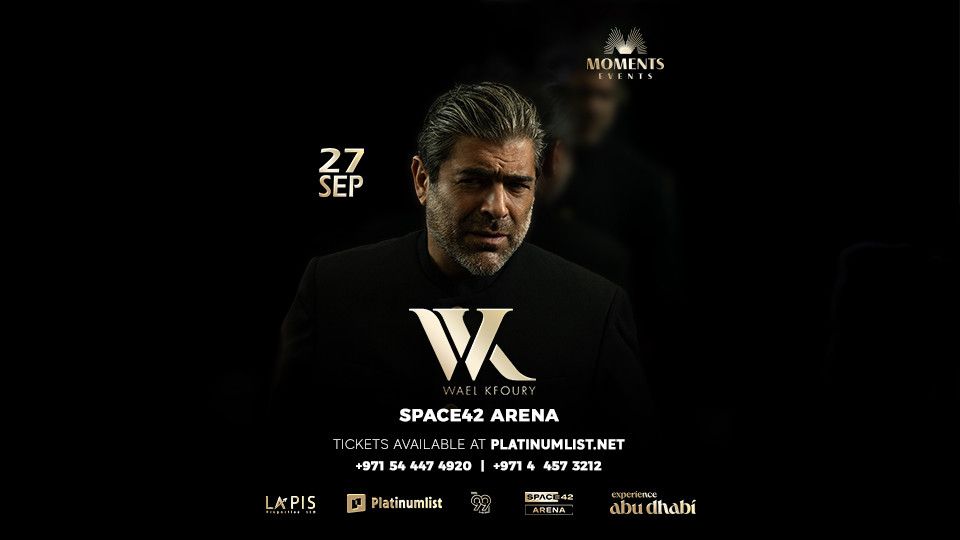 Wael Kfoury in Abu Dhabi