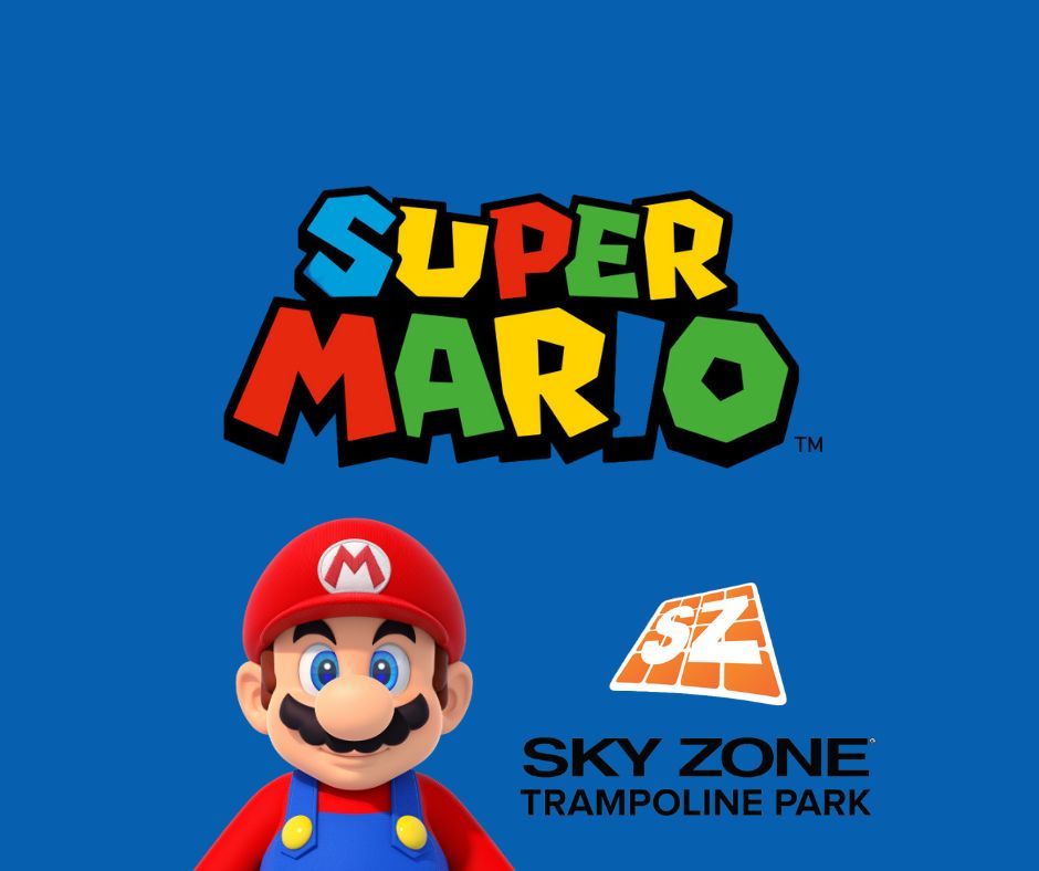 Super Mario Day Sky Zone Bethlehem, PA June 11, 2023
