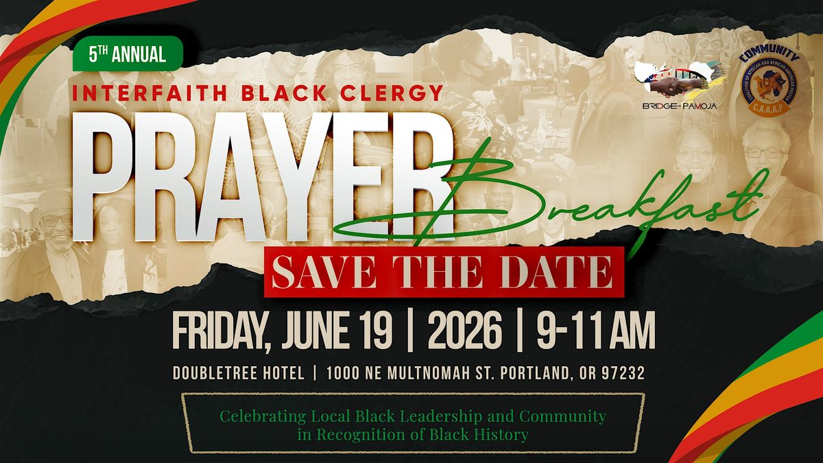 5th Annual Interfaith Black Clergy Prayer Breakfast