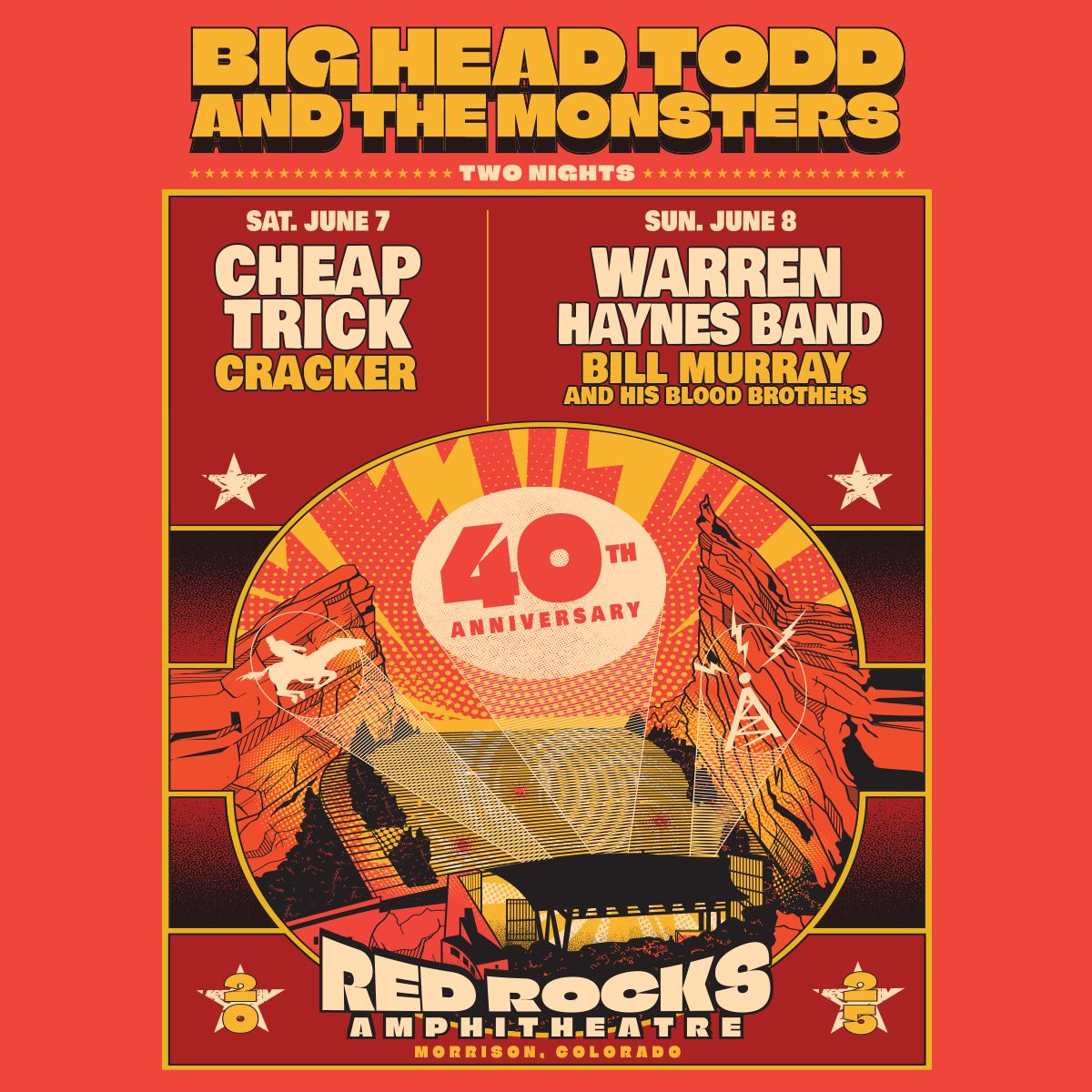 Big Head Todd and the Monsters & Bill Murray and His Blood Brothers