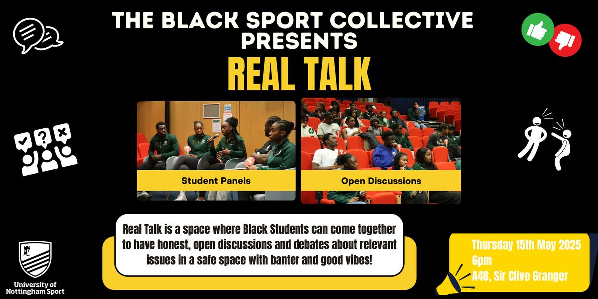 Black Sport Collective (BSC): 'Real Talk' - 5th December