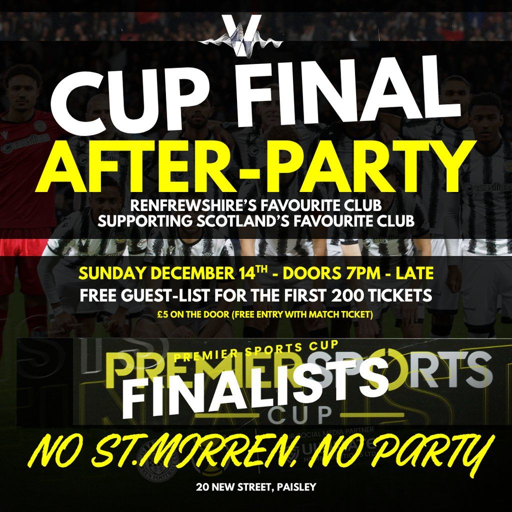 Cup Final Afterparty