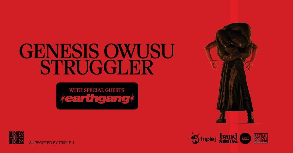 GENESIS OWUSU WITH SPECIAL GUESTS EARTHGANG | SYDNEY | HORDERN PAVILION (ALL AGES)