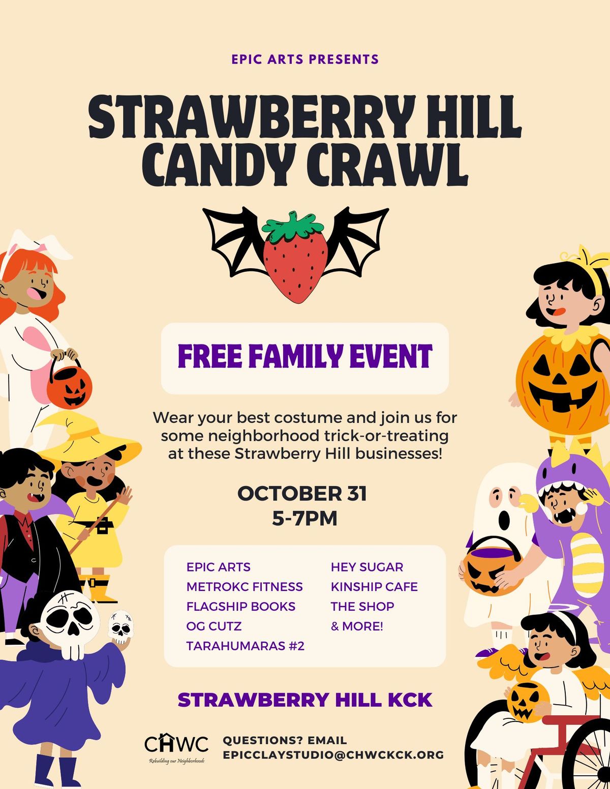 Strawberry Hill Candy Crawl 609 N 6th St, Kansas City, KS, United