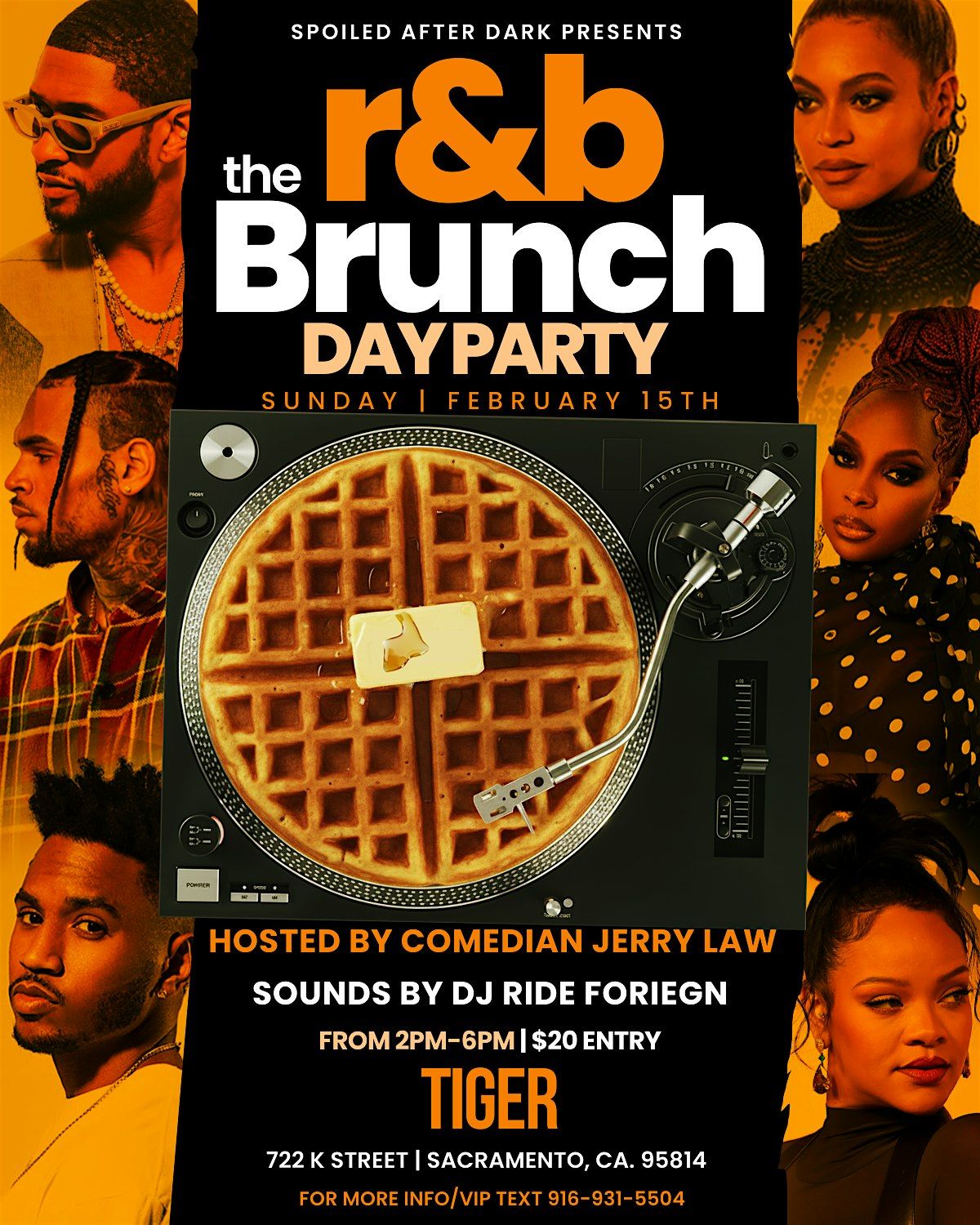 R&B Brunch DAYPARTY: This isn't Your Usual Brunch with Comedian Jerry Law!