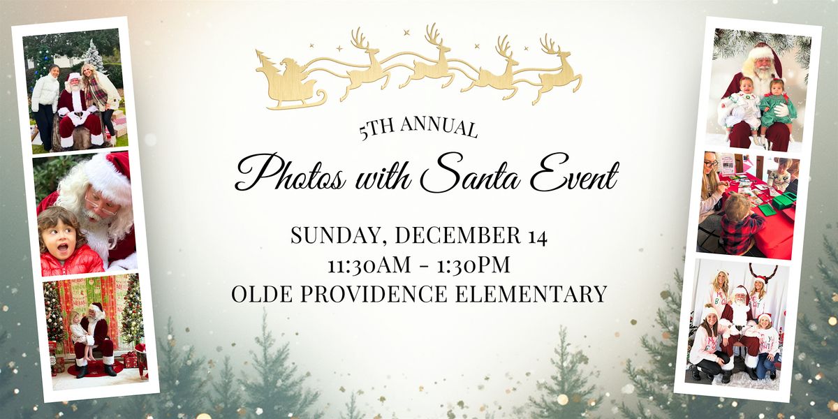 5th Annual Photos With Santa Event