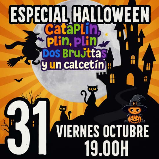 Catapl\u00edn, plin, plin, dos brujitas y un calcet\u00edn