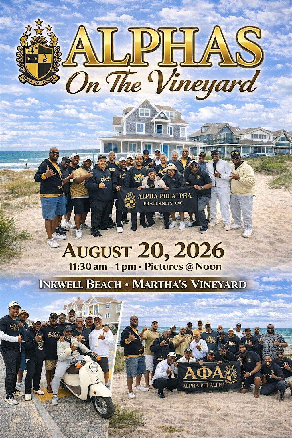D9 Unity Picture, Oak Bluffs on 20th August, 2026