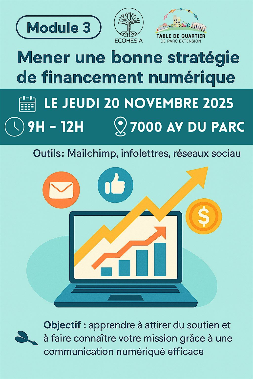 MODULE 3 : MENER UNE BONNE STRAT\u00c9GIE DE FINANCEMENT NUM\u00c9RIQUE