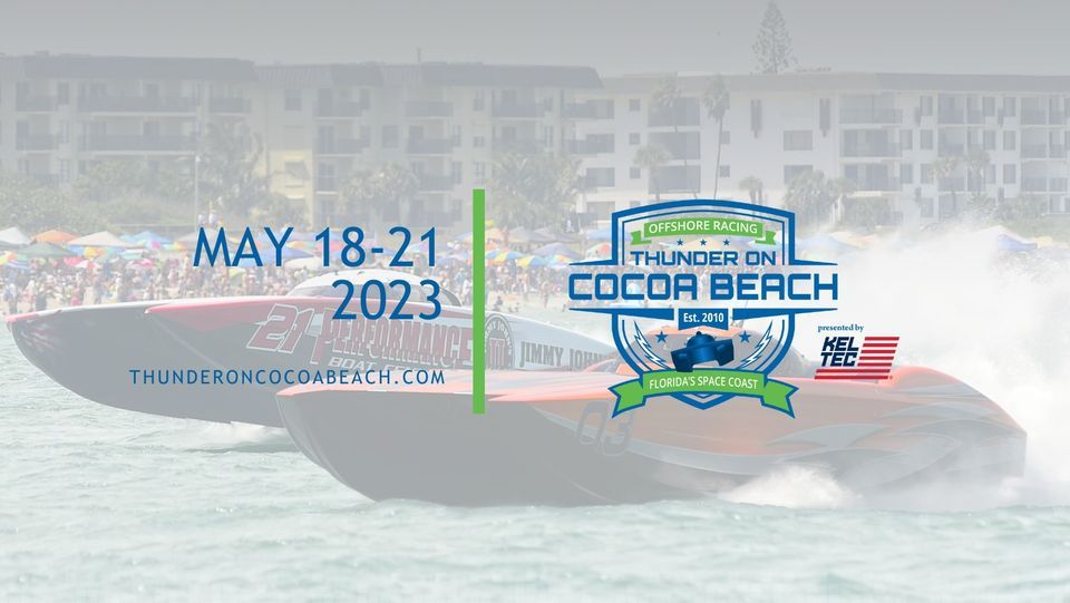 Official 2023 Thunder on Cocoa Beach Offshore Race Cocoa Beach (FL
