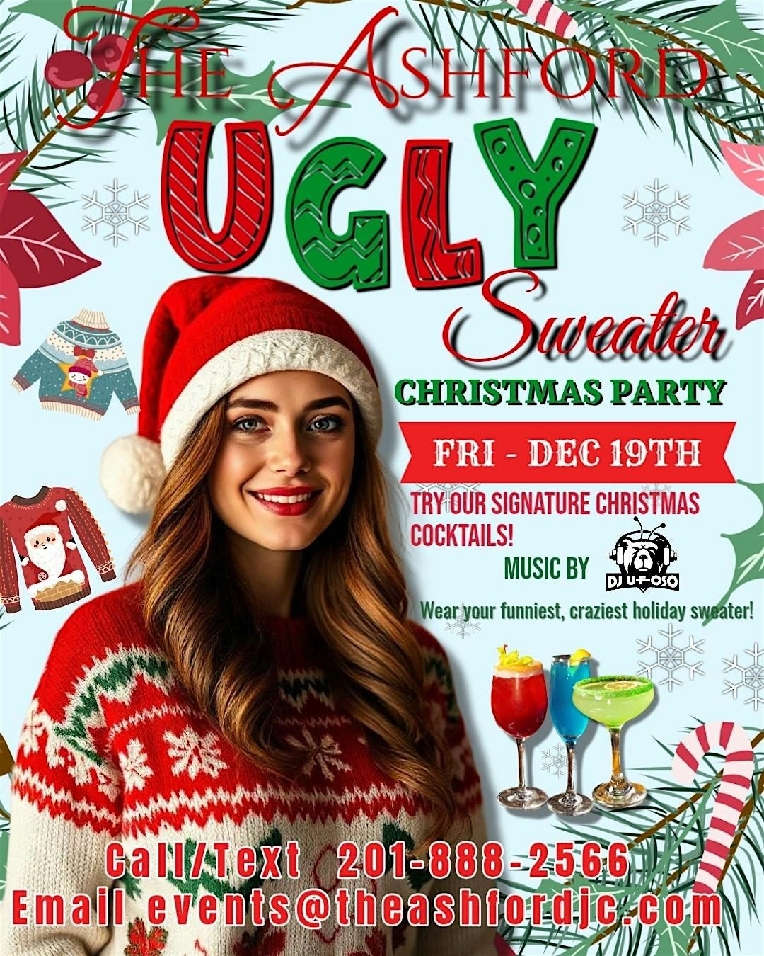 UGLY SWEATER CHRISTMAS PARTY @ THE ASHFORD