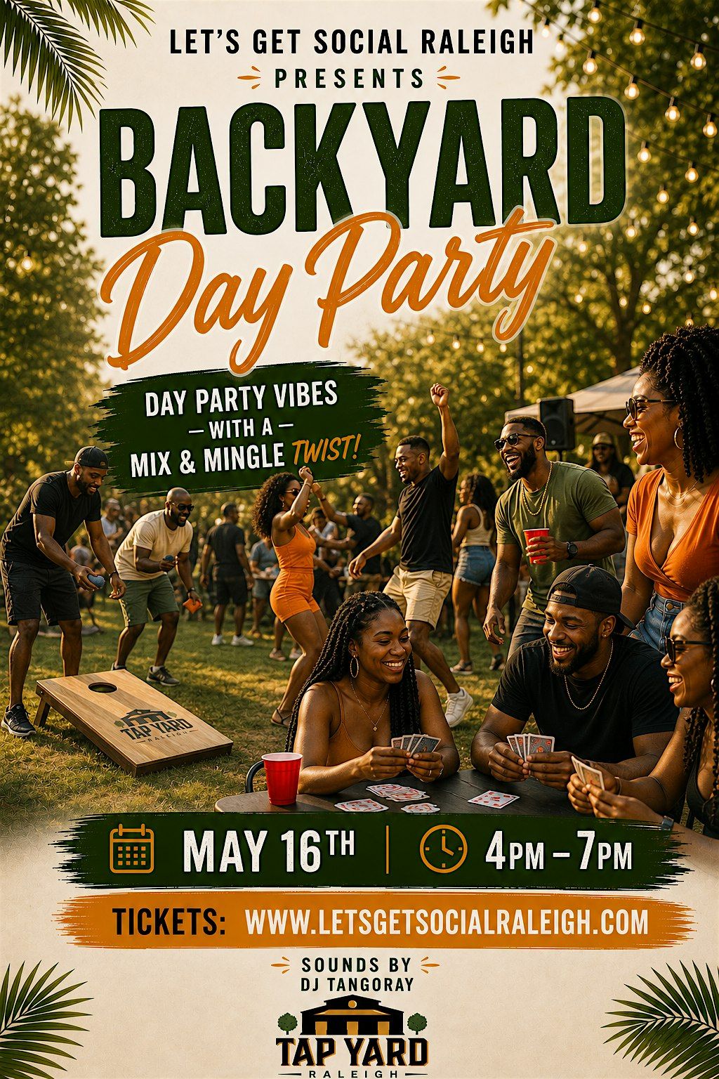 Backyard Day Party: Day Party Vibes with a Mix & Mingle Twist