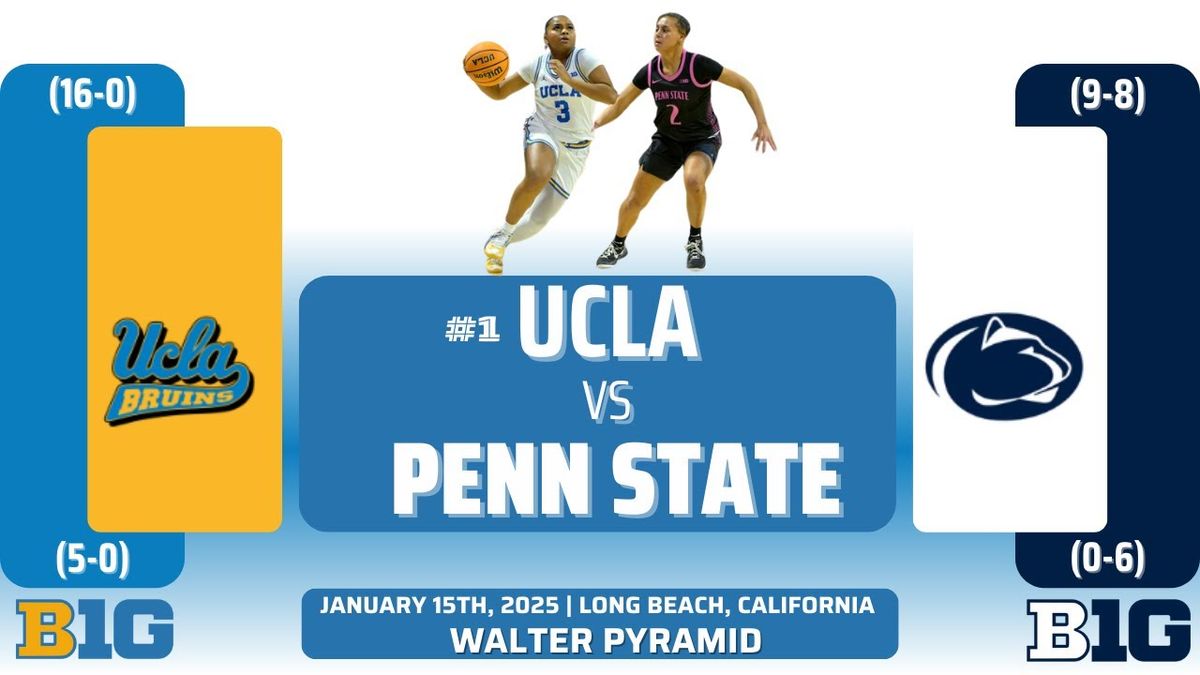 North Carolina Tar Heels Women's Basketball vs. UCLA Bruins