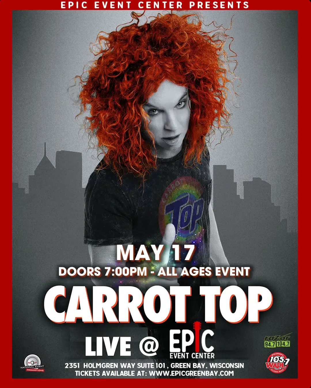 Carrot Top at Luxor Hotel and Casino