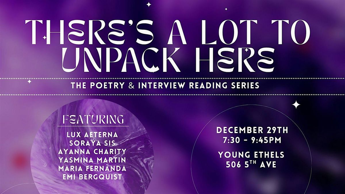 There's A Lot to Unpack Here 12\/29