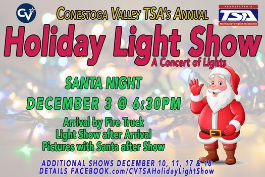2021 Holiday Light Show - Santa Night