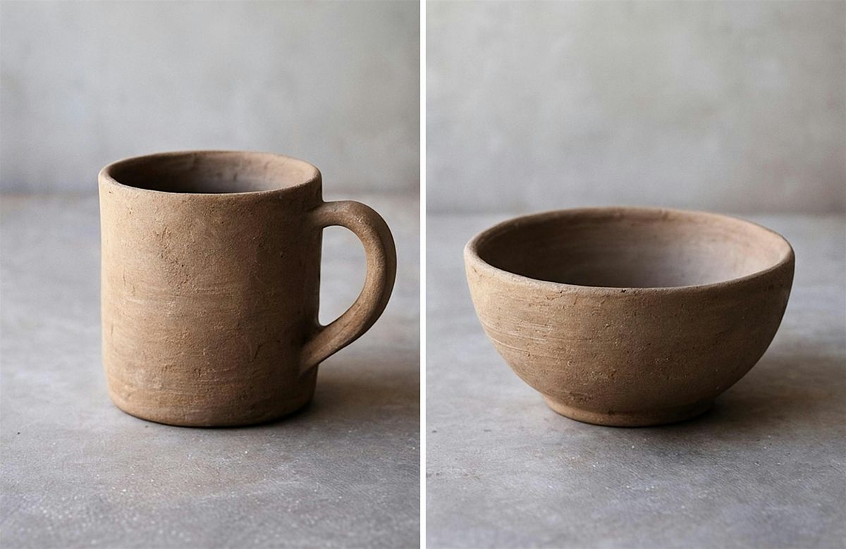 EUGENE Mugs & Bowls: A Handbuilt Pottery Workshop
