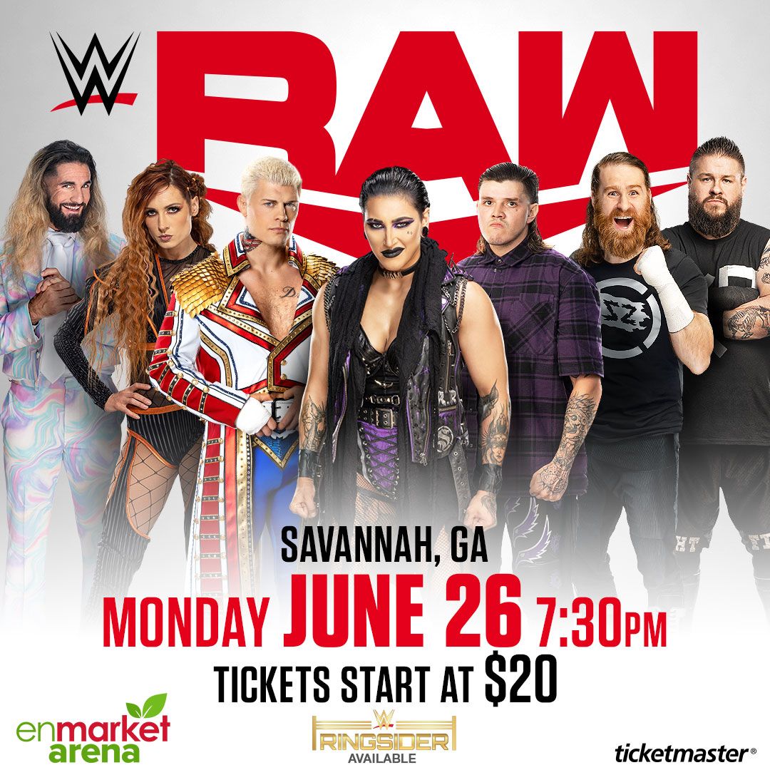 WWE Raw at Lenovo Center