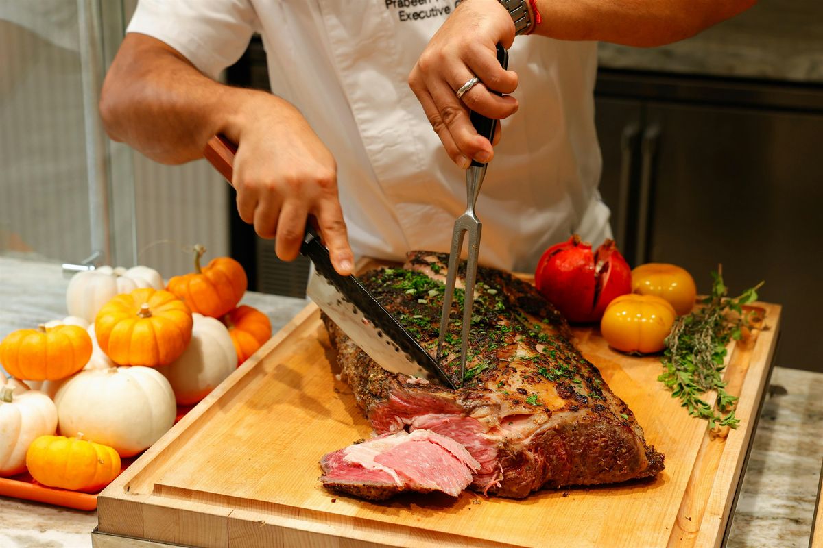 Thanksgiving Dinner Buffet at Hilton Anaheim\u2019s Poppy\u2019s