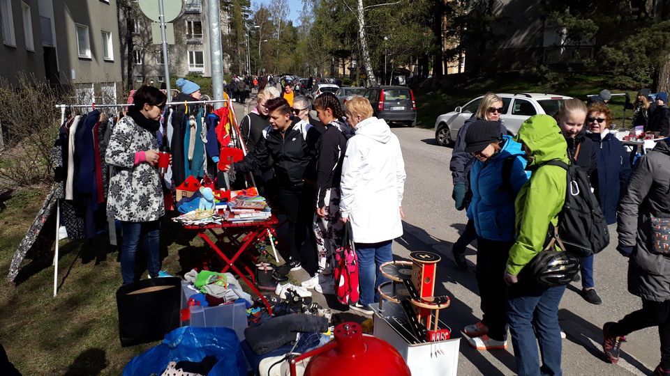 Vanhan Herttoniemen pihakirppis 15.5.2022