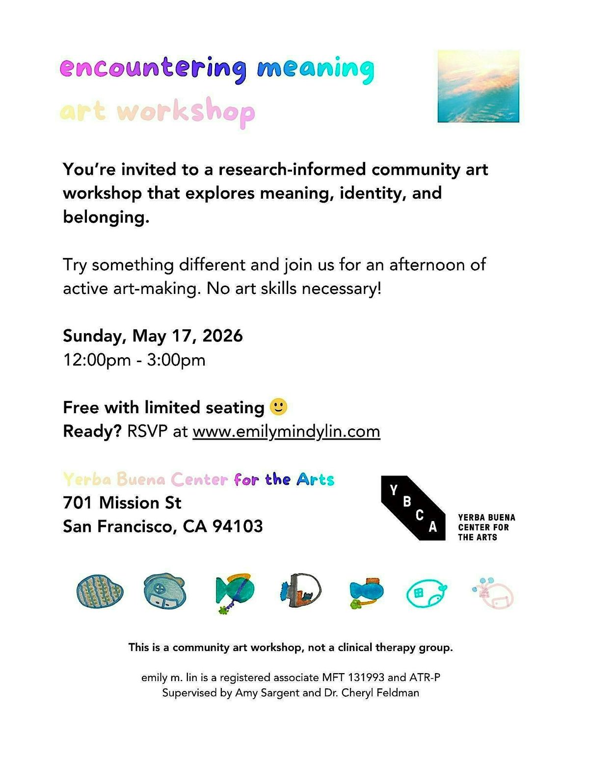 encountering meaning: a research-informed community art workshop