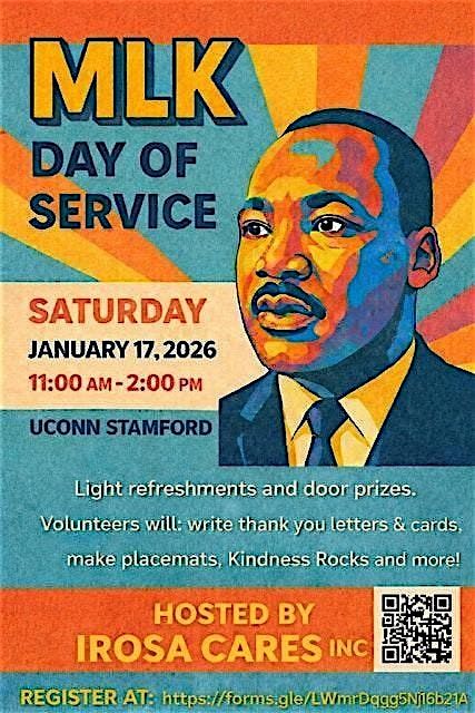 MLK Day of Service #MLKDayofService at UCONN Stamford Campus on 17th ...
