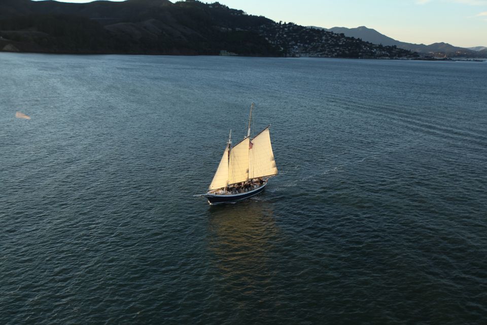 Labor Day 2023 Monday Sunset Sail on San Francisco Bay Schooner