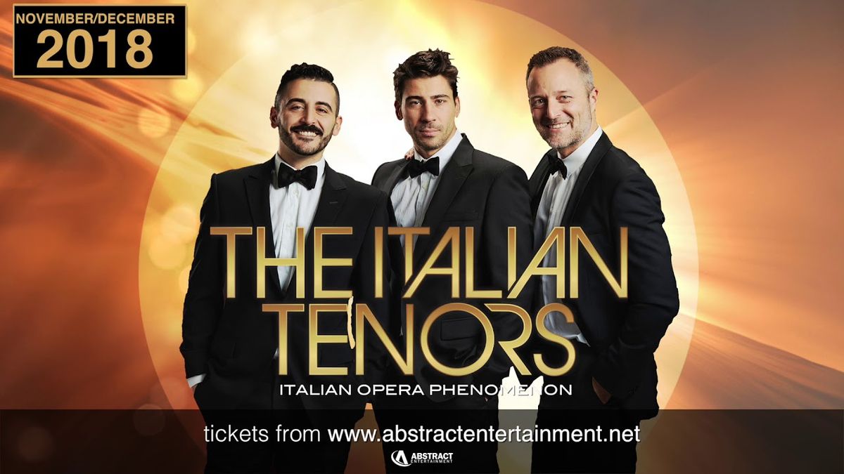 The Three Italian Tenors at Lehman Performing Arts Center