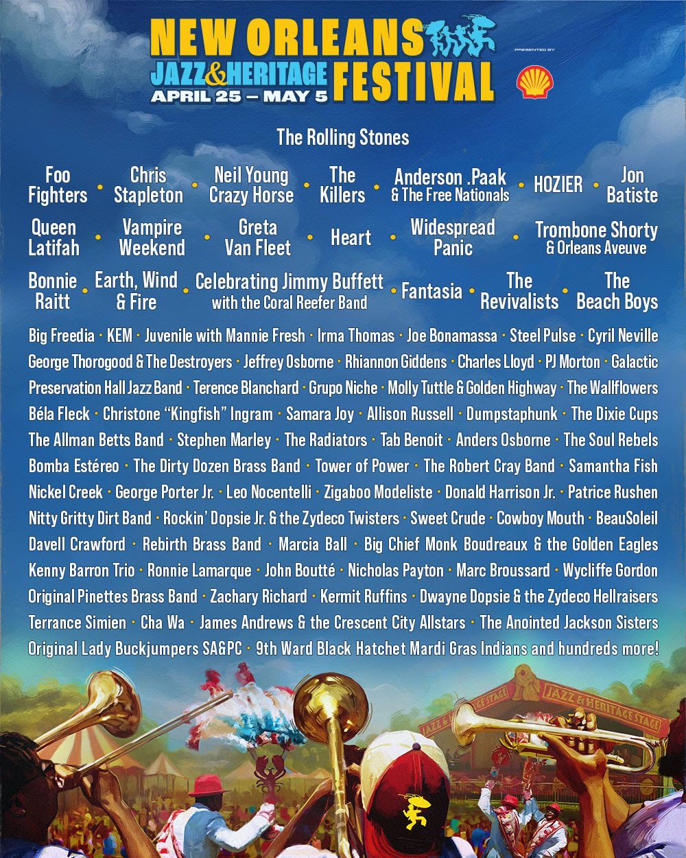 New Orleans Jazz And Heritage Festival: Weekend 1 - Friday