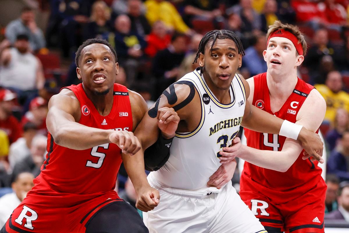 Rutgers Scarlet Knights at Michigan Wolverines Mens Basketball at Crisler Center