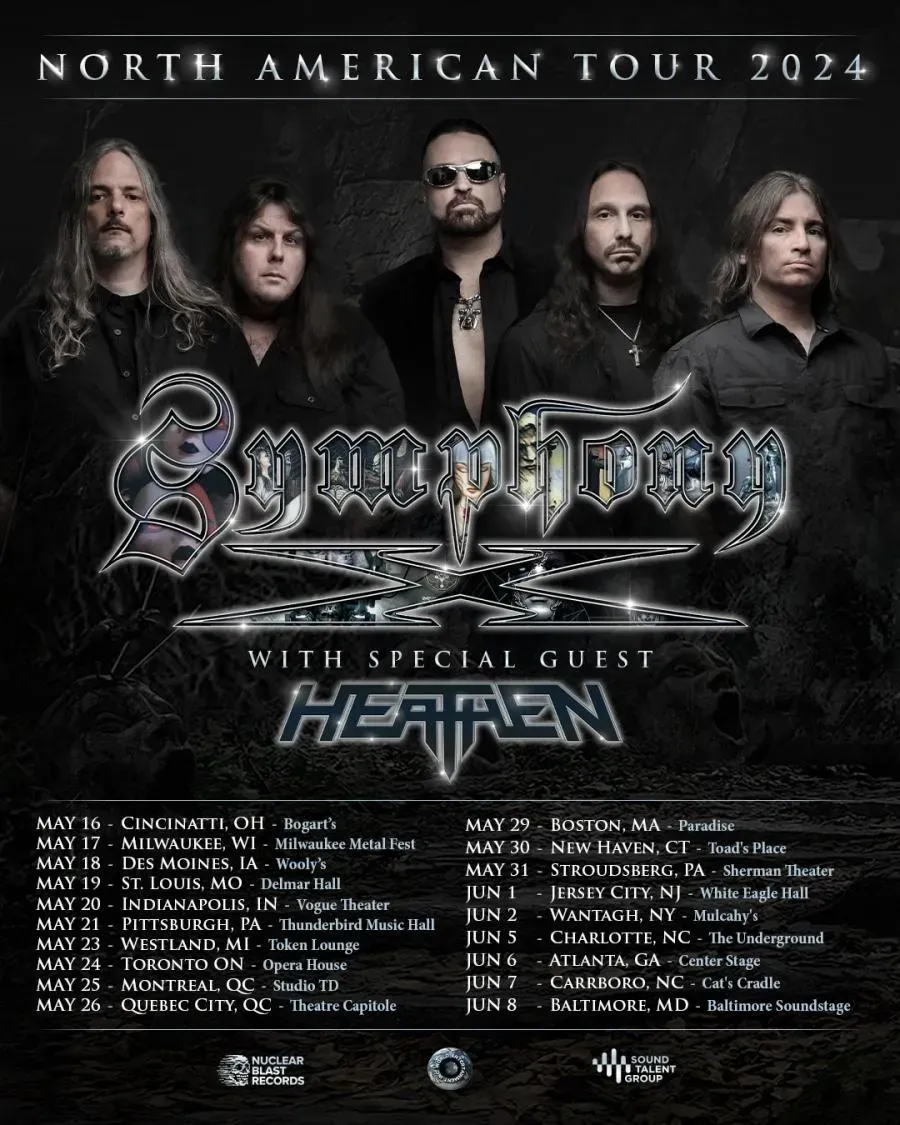 Symphony X at The Forge Joliet