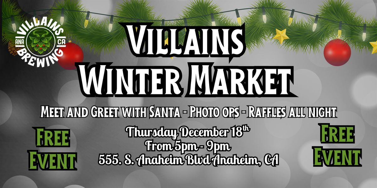 Villains Winter Market