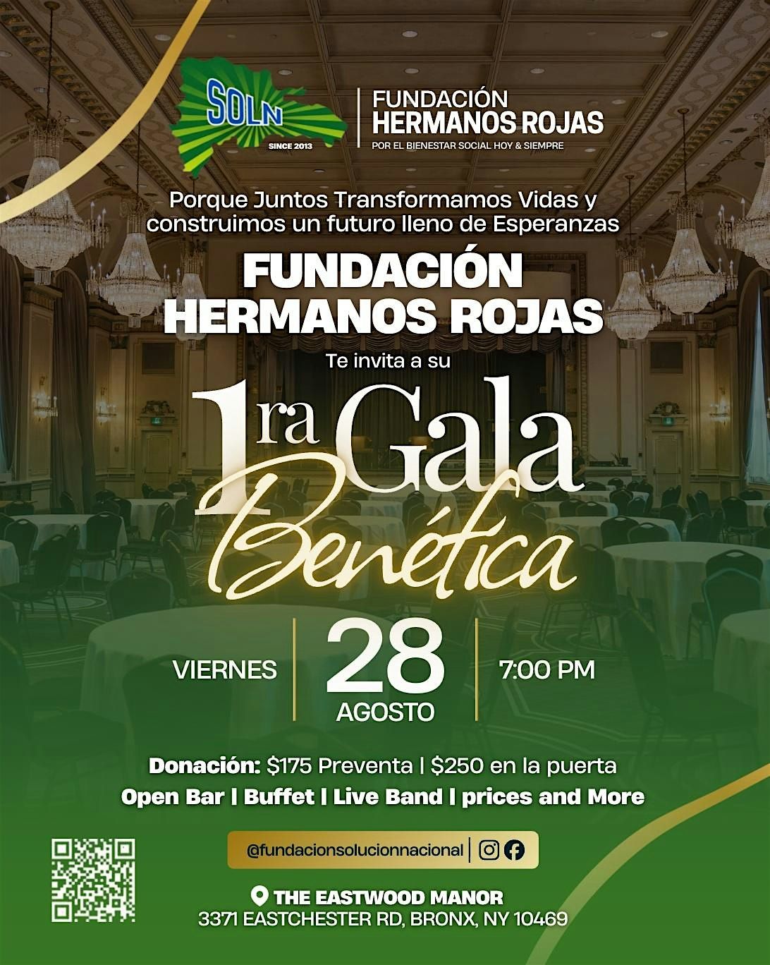 Gala Benefica Fundacion Hermanos Rojas