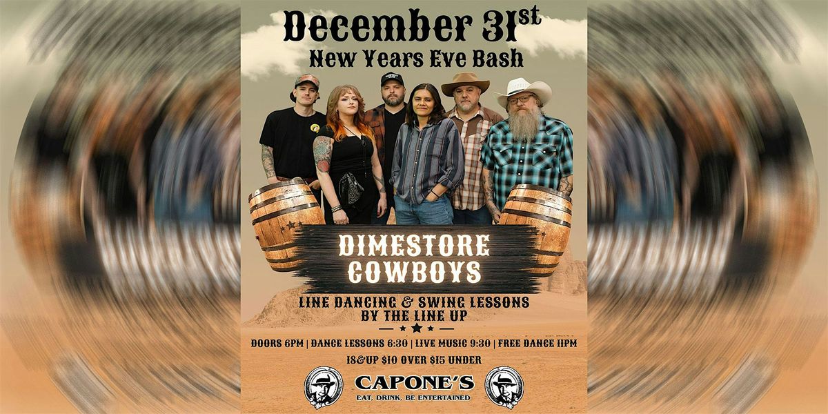New Years Eve Western Formal with The Dimestore Cowboys and The Line Up