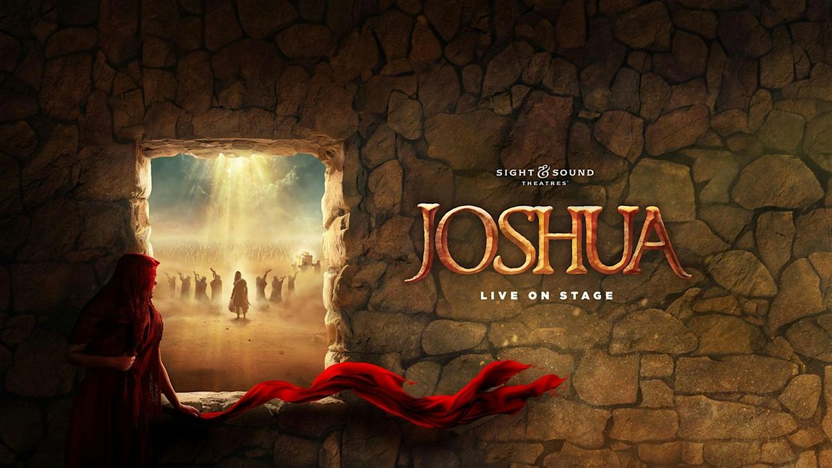 JOSHUA at Sight & Sound (Buffet, Farmers Market & Charter Bus Included)