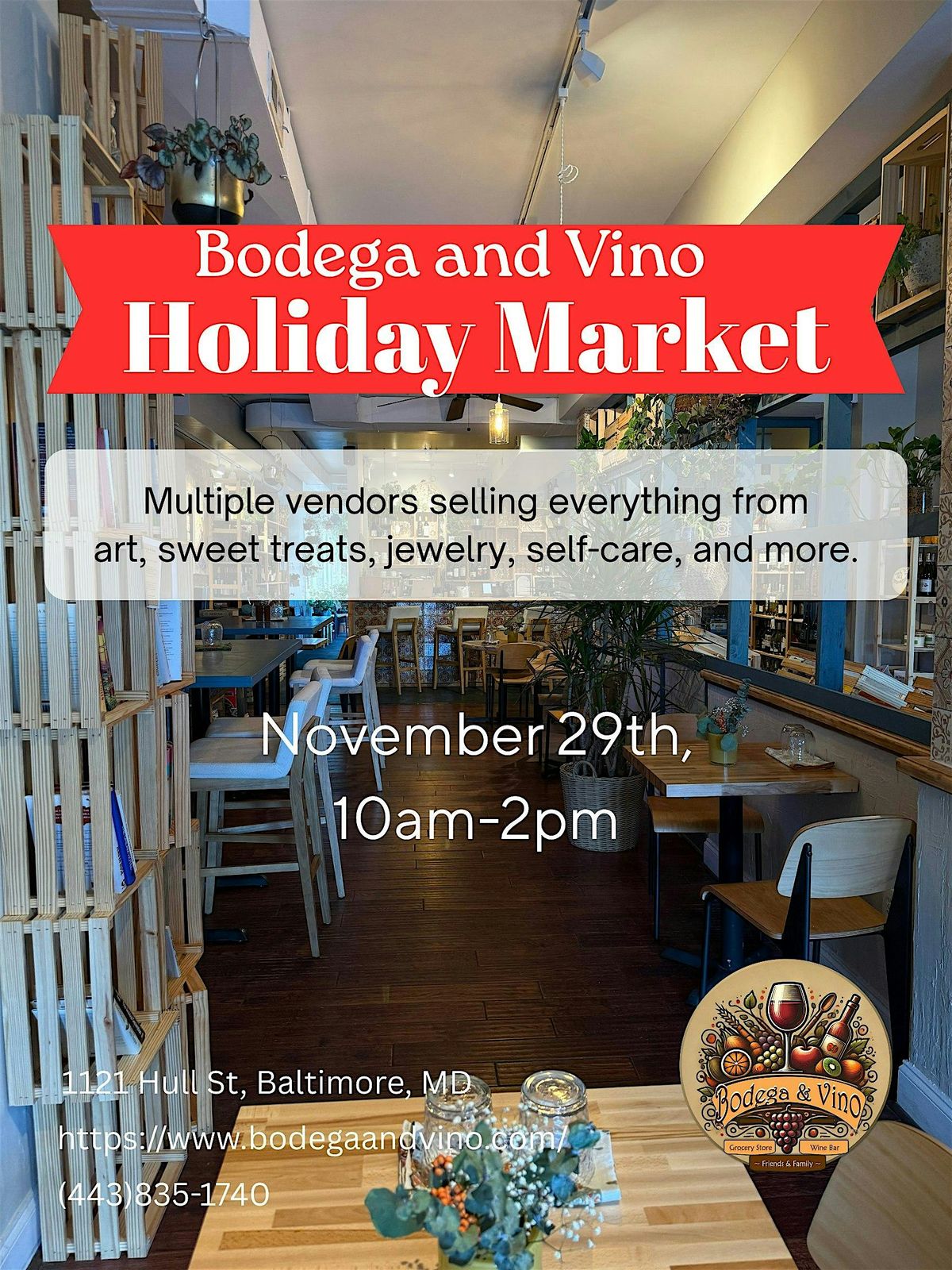 Bodega and Vino Holiday Market