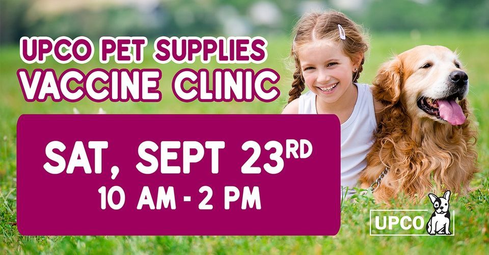 UPCO's 15th Annual Dog & Cat Vaccine Clinic