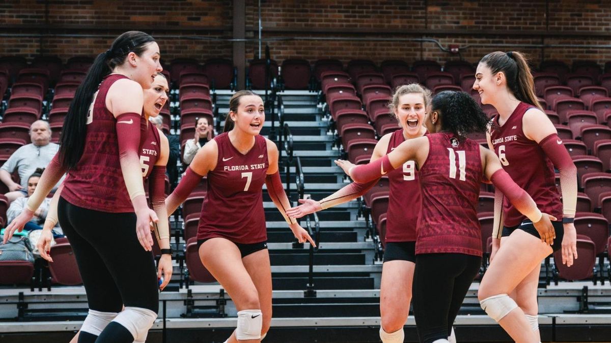 Florida State Seminoles at South Florida Bulls Womens Volleyball
