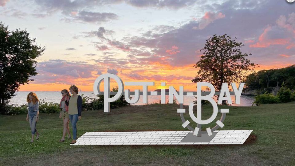 Unveiling of the New PutinBay Sign South Bass Island State Park