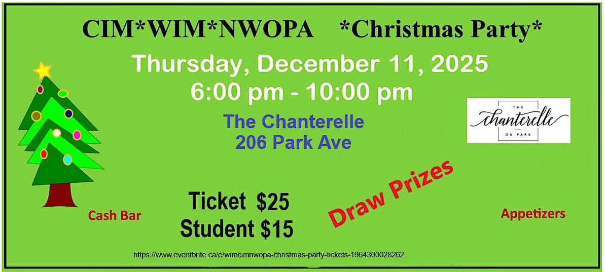 WIM\/CIM\/NWOPA Christmas Party