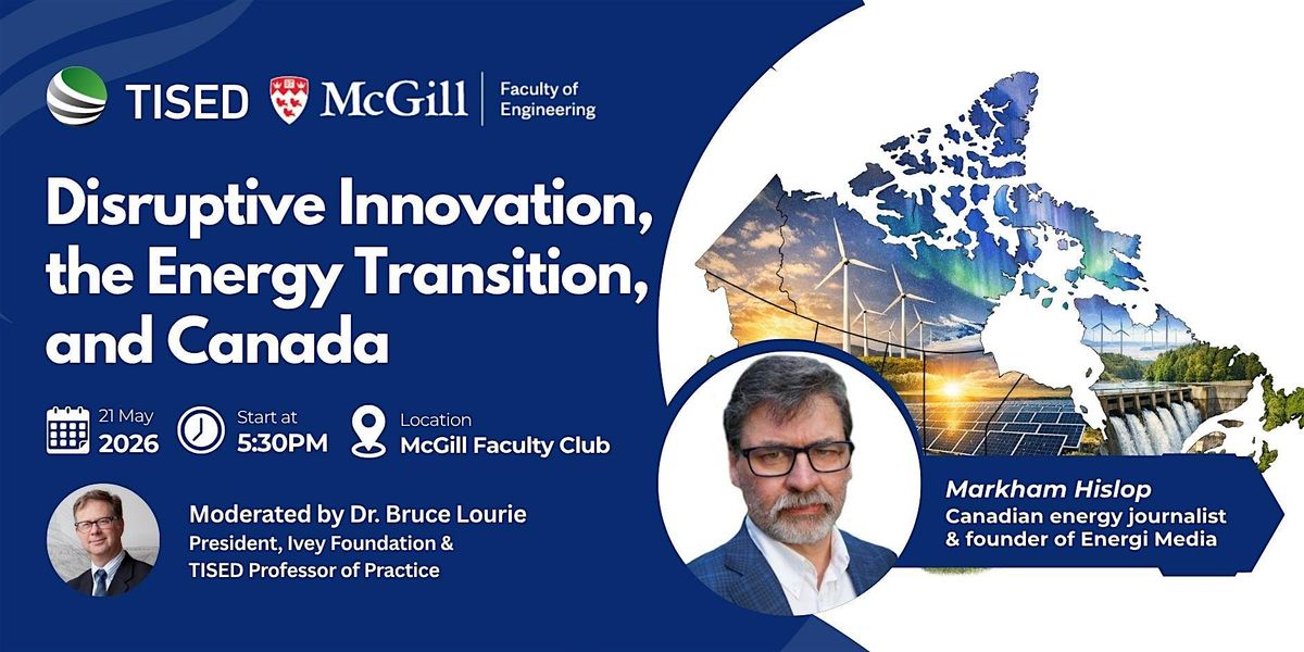 TISED: Disruptive Innovation, the Energy Transition, and Canada