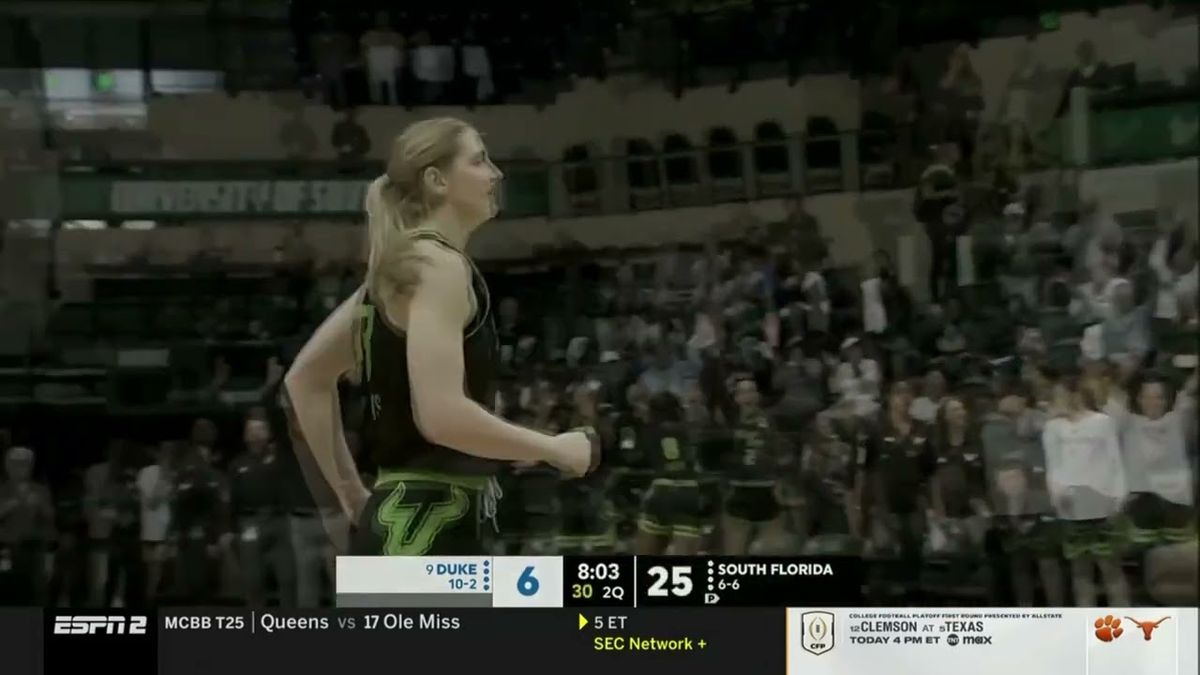 Duke Blue Devils at South Florida Bulls Womens Basketball at Yuengling Center