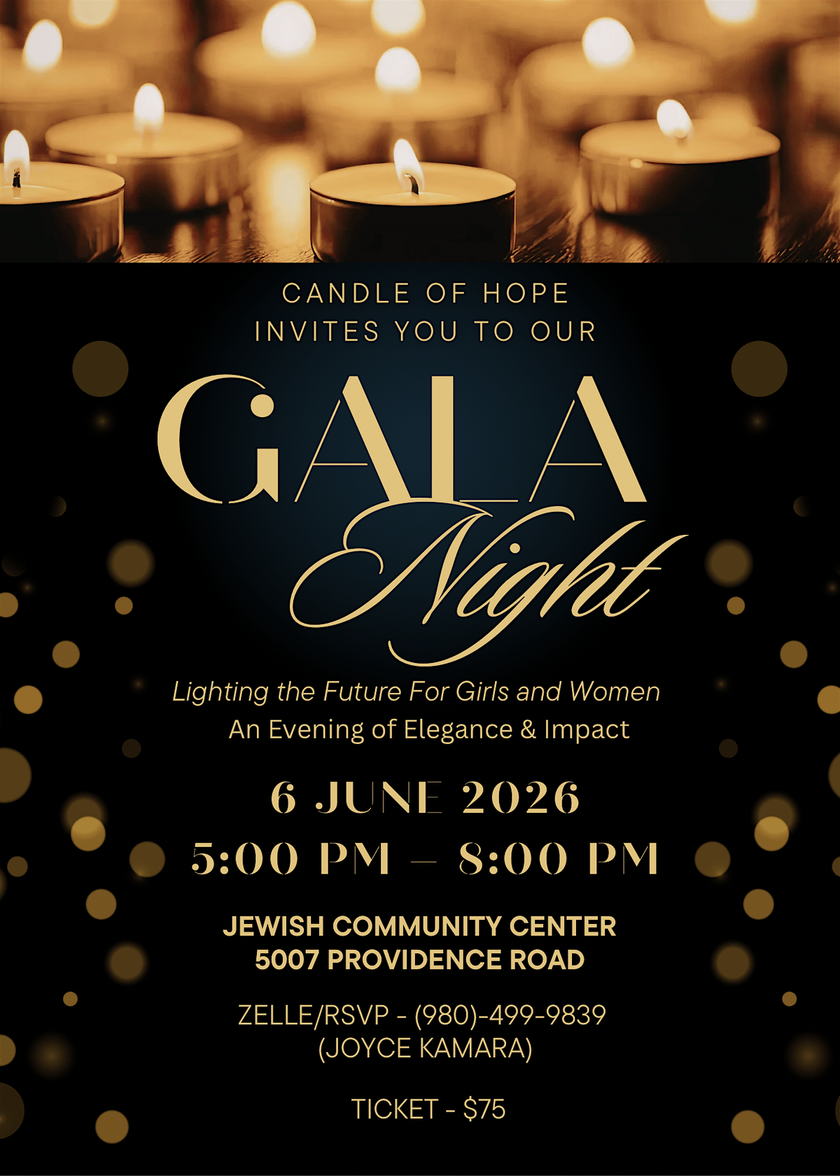 Lighting the Future for Girls and Women Gala