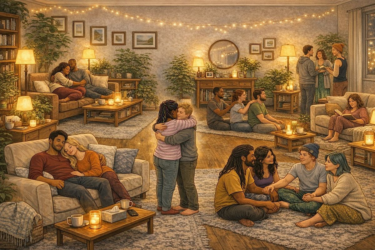 Cuddleglow \u2013 A platonic space for consensual cozy connection