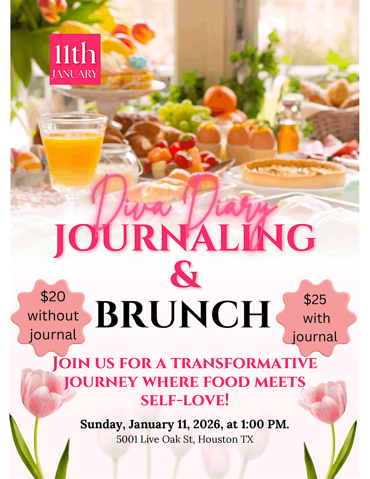 Diva Diary: Journaling and Brunch